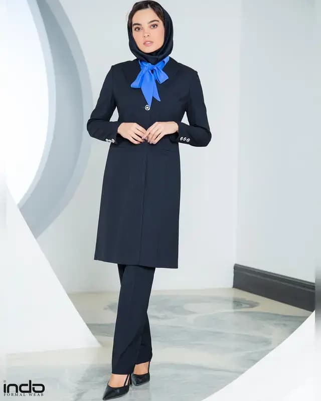 مانتو اداری هاترا | نمای دیگر