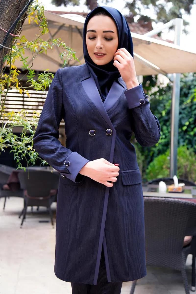 مانتو شلوار نایپر | مانتو اداری ایندو