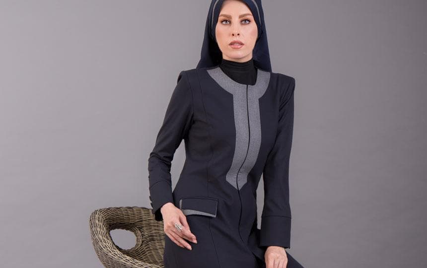 چه مانتو اداری میتواند قد ما را بلندتر نشان دهد؟