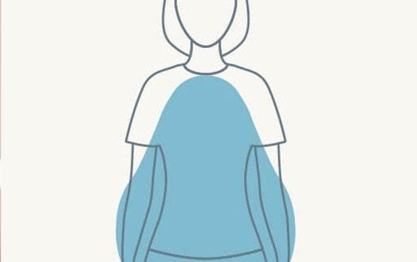 بدن گلابی و انتخاب لباس مناسب