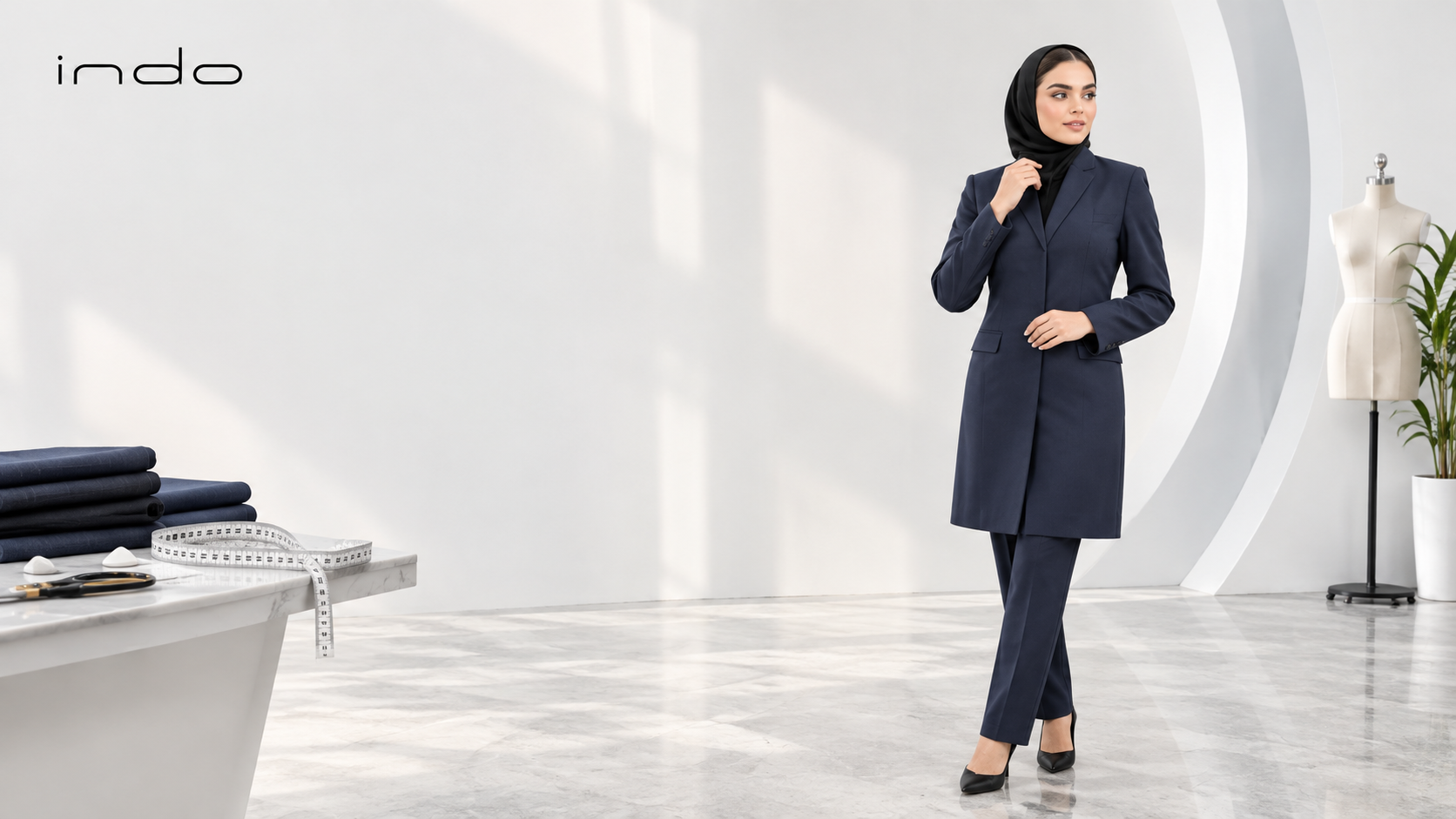آموزش دوخت کت شلوار زنانه