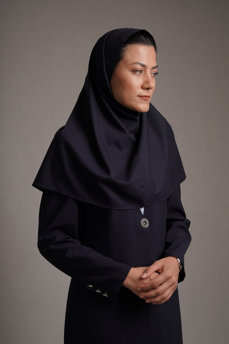 مقنعه اداری زنانه | ایندوفرم