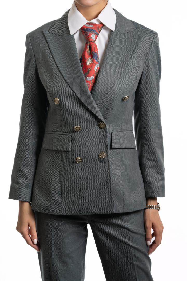 کت شلوار یقه بلیزر کجراه